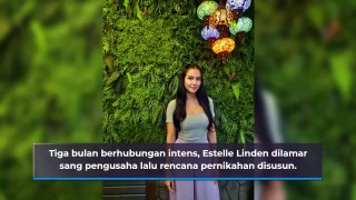 Calon Suami Estelle Linden Sudah Mualaf, Pernikahan Digelar di Bali dengan Adat Jawa