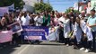Profissionais da enfermagem saem às ruas de Sousa em mobilização pelo piso nacional da categoria