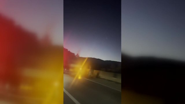 광주·원주고속도로 갓길 정차한 5t 화물차 화재 / YTN