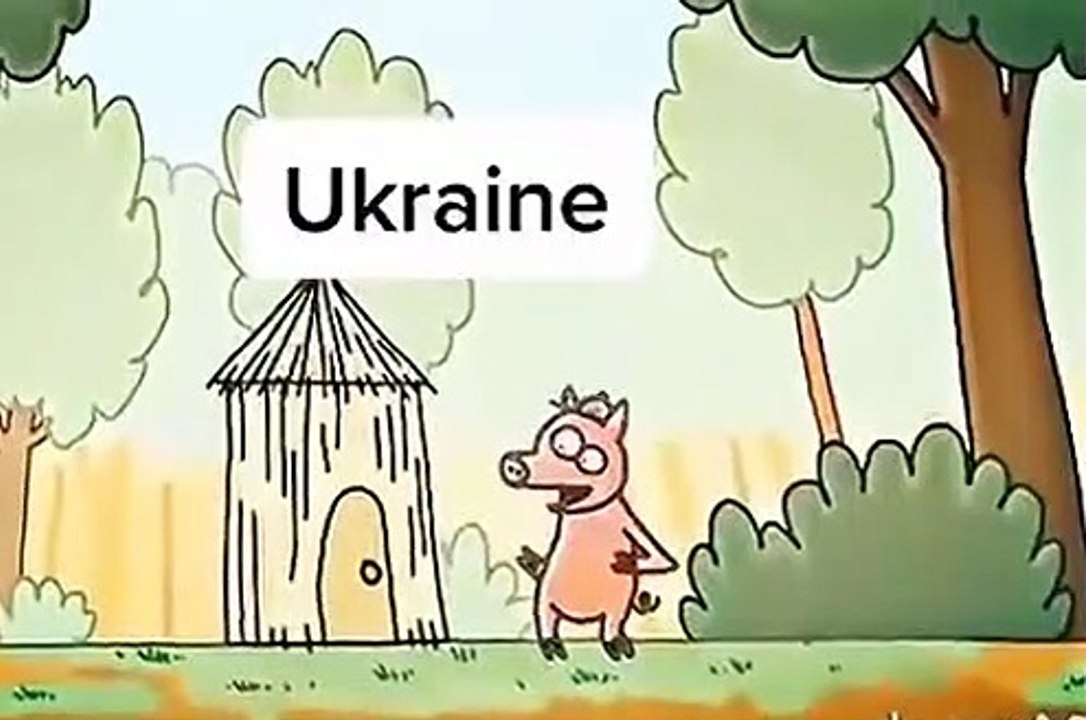 TROIS petits COCHONS-d'une manière Moderne