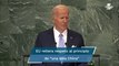Estados Unidos no busca “Guerra Fría” con China: Biden ante la ONU