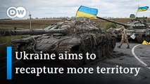 Ukraine announces to push for recapturing more of its territories