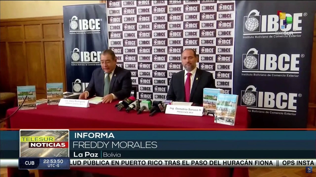 Empresarios privados de Bolivia destacan crecimiento de las exportaciones