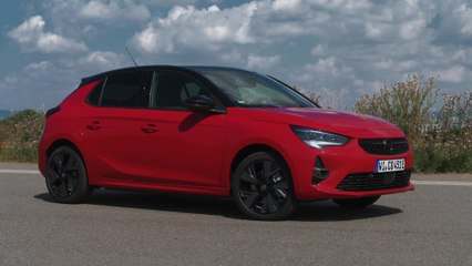 The new Opel Corsa Exterior Design in Red