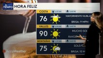 Pronóstico del tiempo para hoy jueves 22 de septiembre.