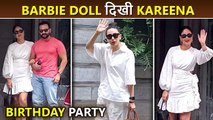 Birthday Girl Kareena Kapoor Greets Media, Saif Ali Khan & Karisma Kapoor Attend Party