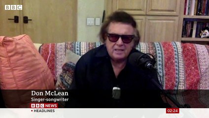 Hand-written lyrics of Don McLean's 'Vincent' to go up for auction