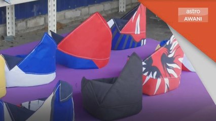 Sambutan Kemerdekaan | Rezeki hasilkan tanjak bermotifkan Jalur Gemilang