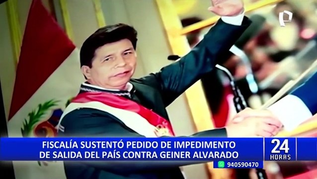 Geiner Alvarado se allanó al pedido fiscal de impedimento de salida del país por 36 meses