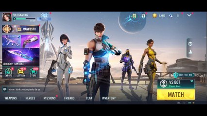 HYPER FRONT VS BOT MAP GAMEPLAY