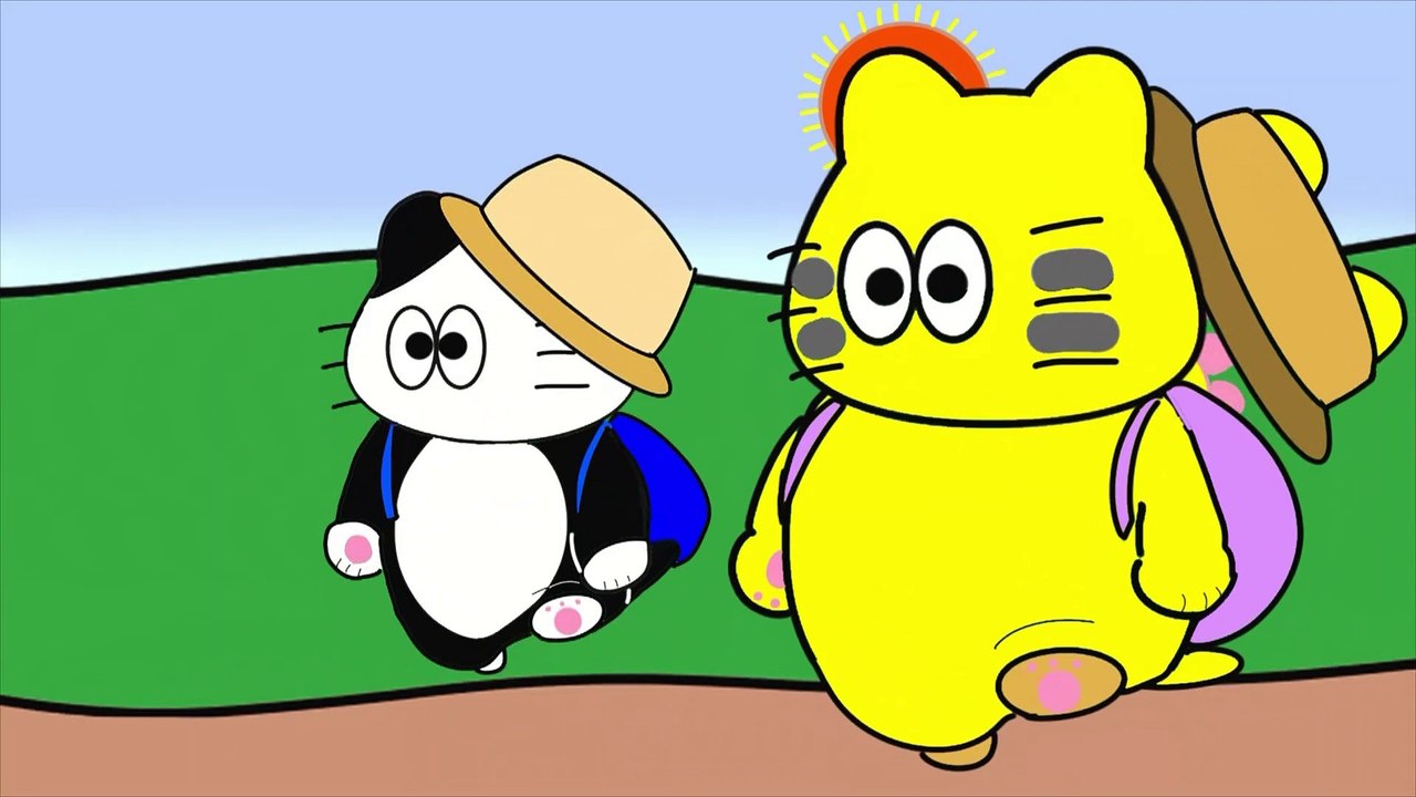 にゃんこのキノコ採り　
