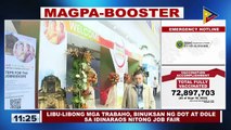 Libo-libong trabaho, binuksan ng DOT at DOLE sa idiniraos nitong job fair