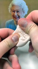 Queen elizabeth Amazing art