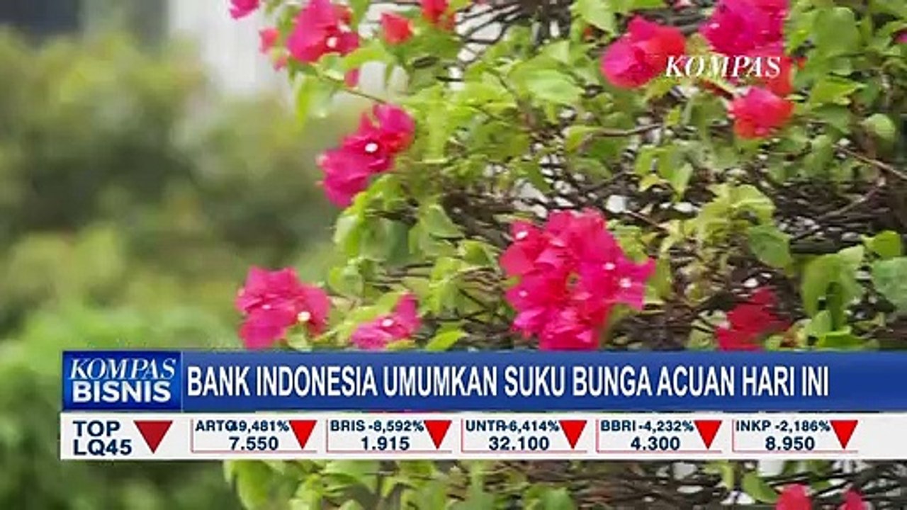 Bank Indonesia Umumkan Suku Bunga Acuan saat In...