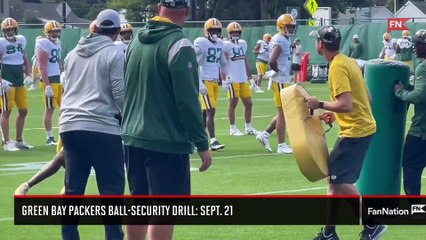 Download Video: Green Bay Packers Ball-Security Drill