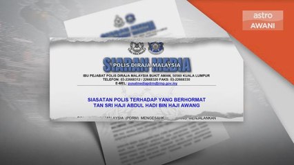 Berbaur Perkauman | Hadi Awang dipanggil ke Bukit Aman