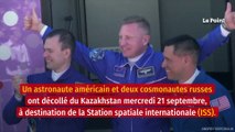 Un Américain et deux Russes décollent vers l’ISS à bord d’une fusée Soyouz