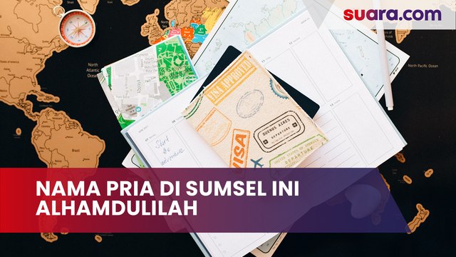 Viral! Nama Pria di Sumsel Ini Alhamdulilah, Pernah Diperiksa Polisi Karena Tak Punya KTP