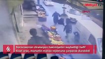 Arnavutköy'de facianın ucuz atlattığı kaza kamerada