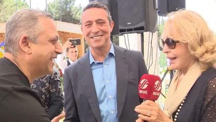 Fenerbahçe Başkanı Ali Koç'un annesinden oğluyla ilgili olay sözler, herkes 1 dakika duraksadı
