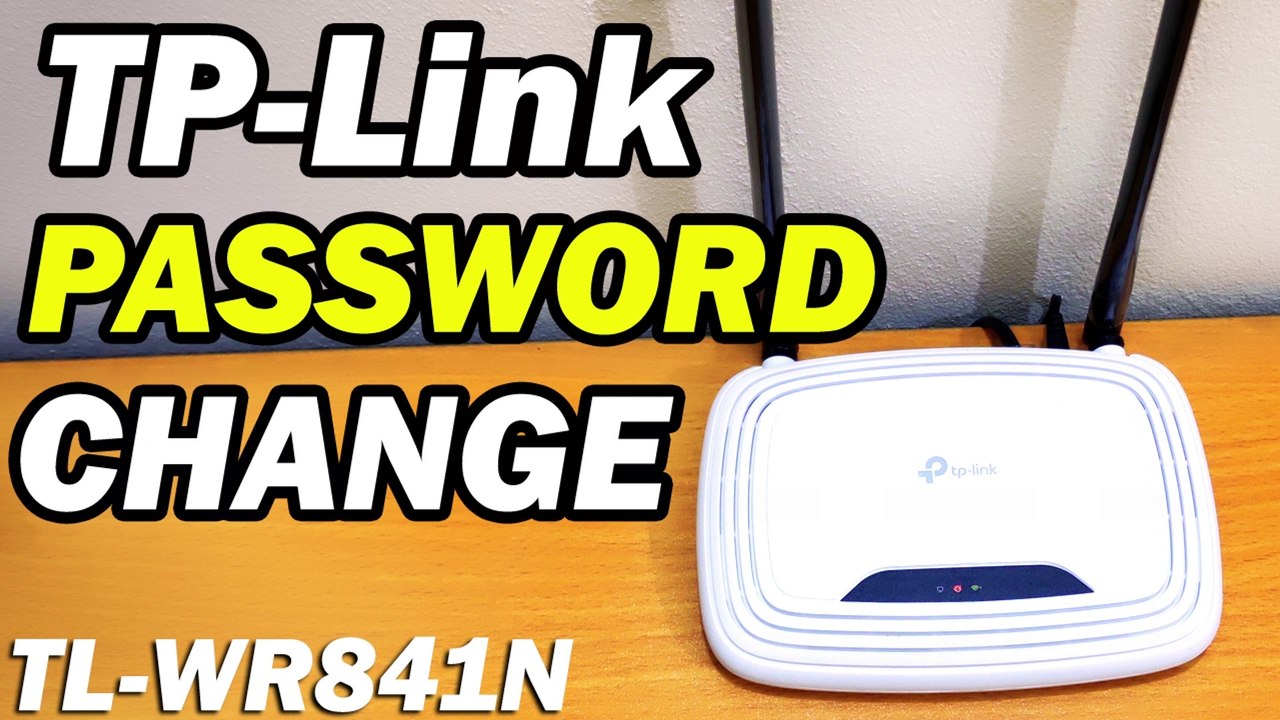 TP-Link WiFi Password Change || TP-Link TL-WR841N Router WiFi Password  Change - video Dailymotion