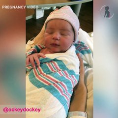 See Pregnant Belly Grow in Less Than A Minute