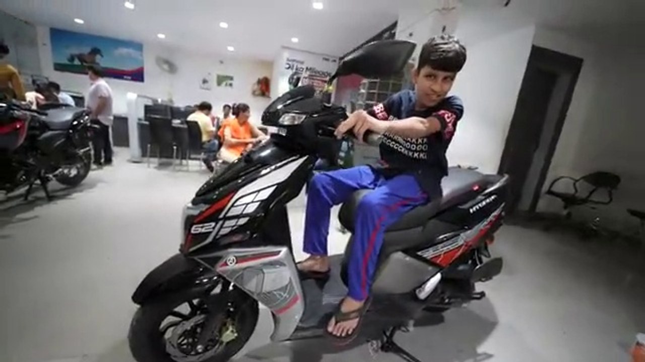 Finally new scooty le li