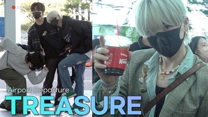 트레저(TREASURE) 인천공항 출국 | TREASURE Airport Departure