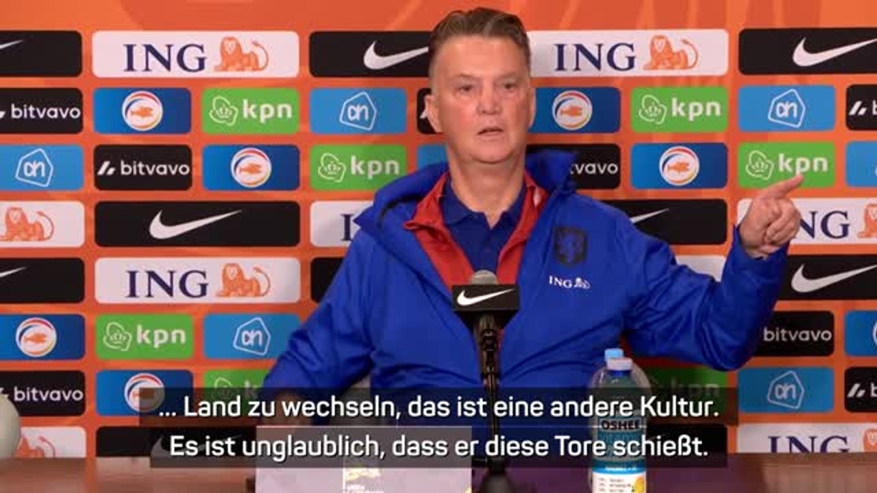Van Gaal: 'Lewy ist der beste Stürmer der Welt'