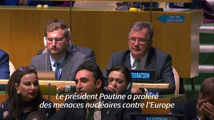 Biden: la Russie a "violé de manière éhontée" les principes fondateurs des Nations unies