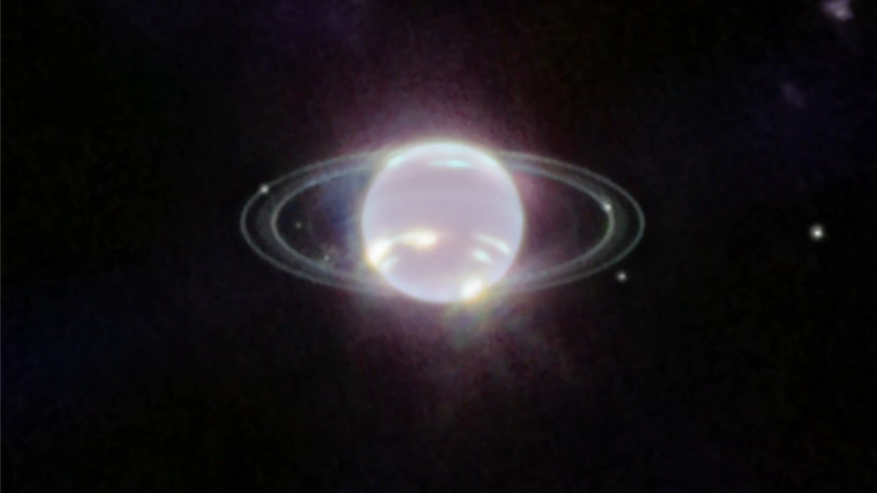 James-Webb-Teleskop zeigt beeindruckende Bilder vom Neptun