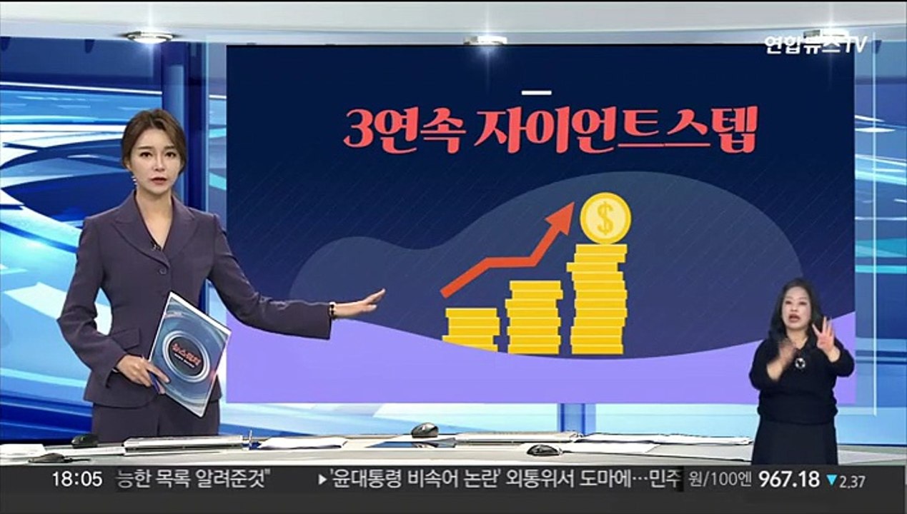 [그래픽뉴스] 3연속 자이언트스텝