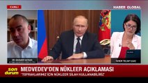 Medvedev: Nükleer dahil silahlar Rusya'ya ait olduğu kabul edilen toprakları savunmak için kullanılabilir
