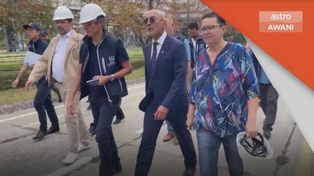 Loji Nuklear Ukraine | Pakar nuklear PBB periksa loji nuklear Zaporizzhia