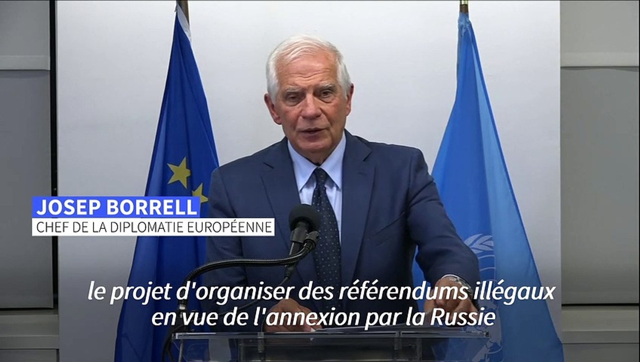 Ukraine: l'UE examine de nouvelles sanctions contre la Russie (Borrell)
