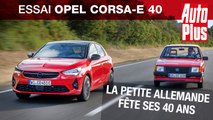 Opel Corsa-e 40, la petite allemande fête ses 40 ans
