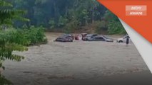 Kepala Air | 32 mangsa terperangkap, dua kereta hanyut