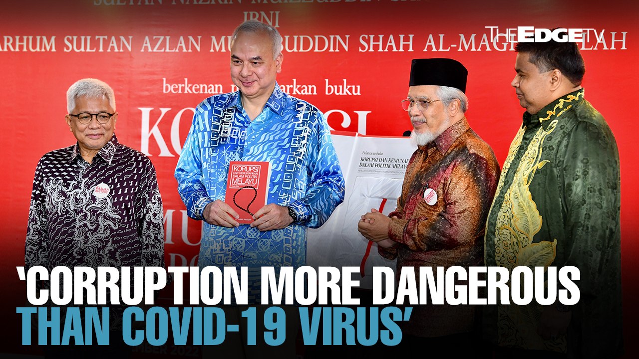 NEWS: Sultan Nazrin: Corruption more dangerous than Covid-19