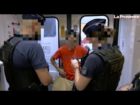 Marseille : vaste opération de police dans les trains entre les gares de Saint-Charles et d'Aubagne