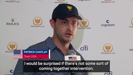 Скачать видео: Cantlay predicts LIV and PGA reconciliation