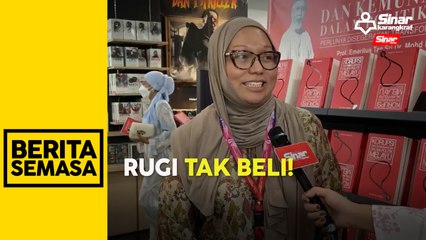 Buku 'Korupsi, Kemunafikan Dalam Politik Melayu' laris di Karangkraf Mall