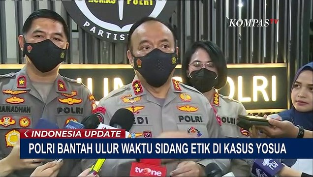 Polri Bantah Ulur Waktu Sidang Etik Polisi yang Terseret Kasus Pembunuhan Brigadir J