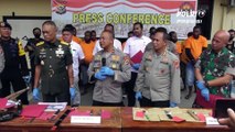 Wakapolda Papua Gelar Press Release Hasil Razia Massa Unjuk Rasa “Save Gubernur Papua”