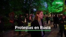 Más de 1.000 detenidos en las protestas en Rusia contra la movilización parcial de Putin