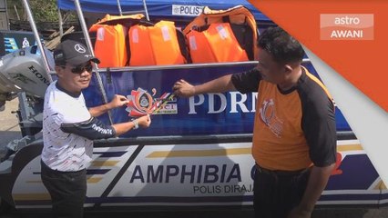 Banjir | Bot Amfibia direka untuk operasi menyelamat