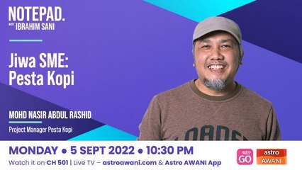 Ibrahim Sani’s Notepad: Jiwa SME: Pesta Kopi
