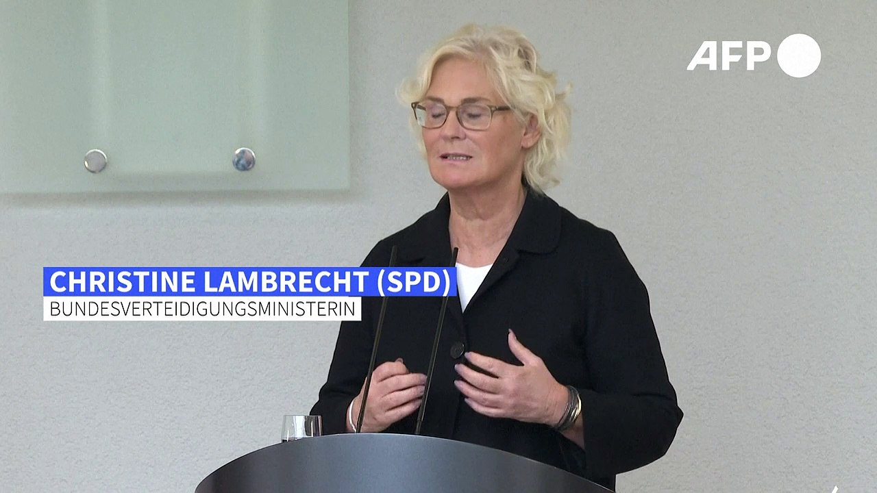 Lambrecht: putins reaktion spornt uns an