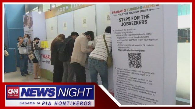 Higit walong libong trabaho, bukas sa tourism sector