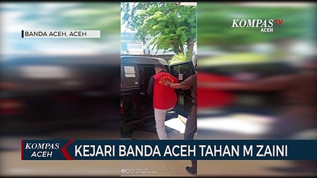 Kejari Banda Aceh Tahan M Zaini Kasus Dugaan Korupsi Tsunami Cup
