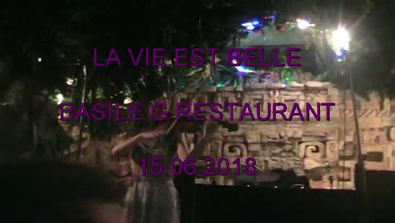 Basile Munnier - La vie est belle (Live)